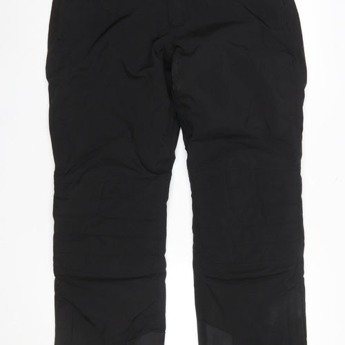 Crane Men's Black Insulated Snow Pants Medium Regular Fit
