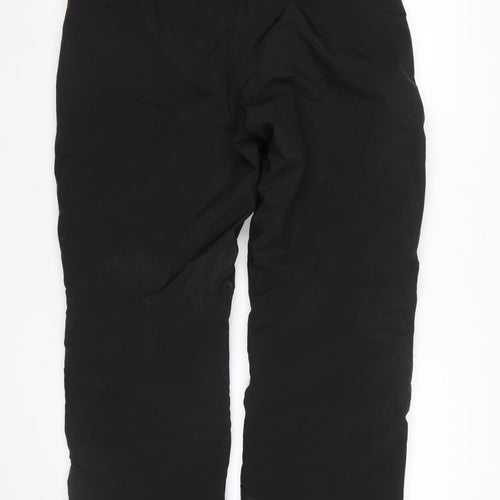 Crane Men's Black Insulated Snow Pants Medium Regular Fit