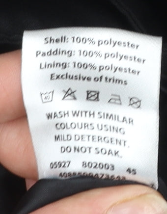 Crane Men's Black Insulated Snow Pants Medium Regular Fit