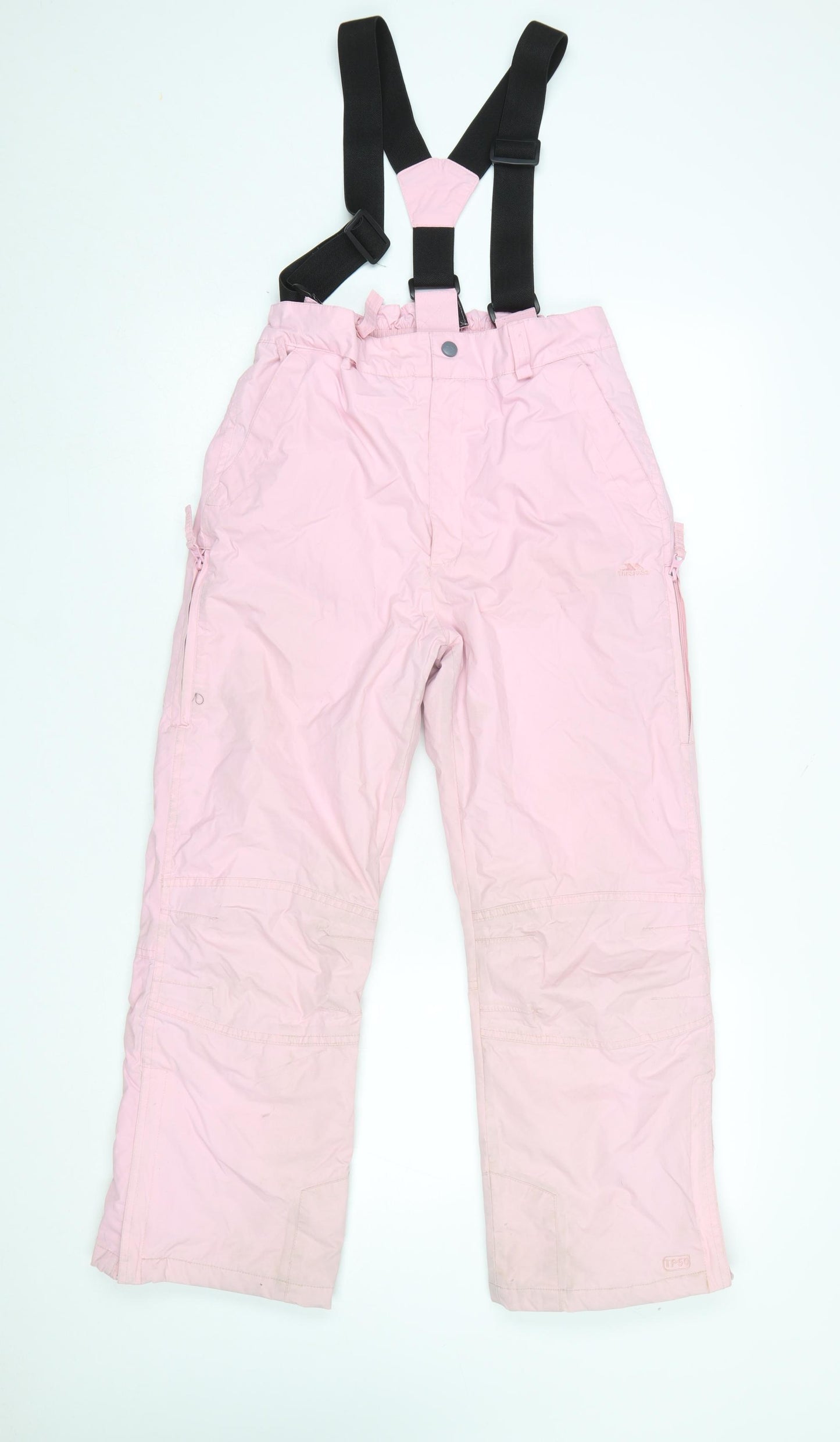 Trespass Girls Pink Snow Pants 9-10 Years Waterproof Windproof TP50