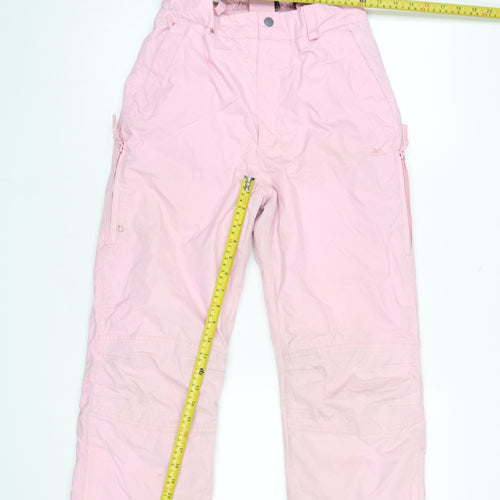 Trespass Girls Pink Snow Pants 9-10 Years Waterproof Windproof TP50