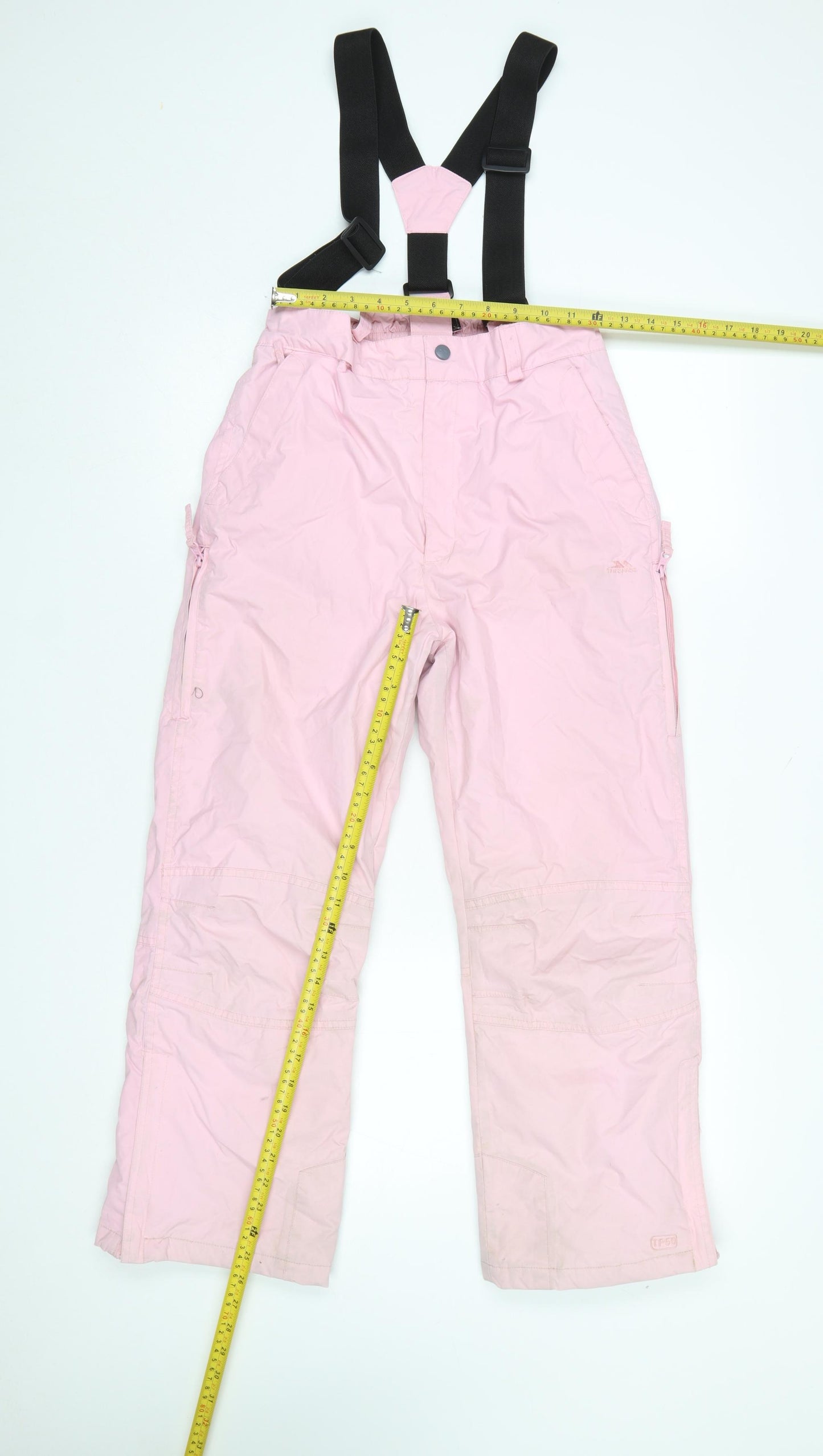 Trespass Girls Pink Snow Pants 9-10 Years Waterproof Windproof TP50