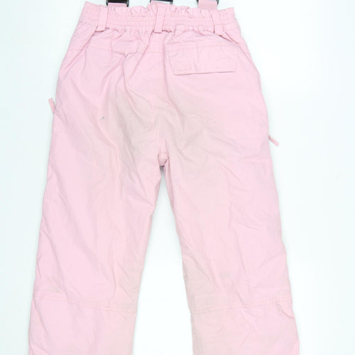 Trespass Girls Pink Snow Pants 9-10 Years Waterproof Windproof TP50