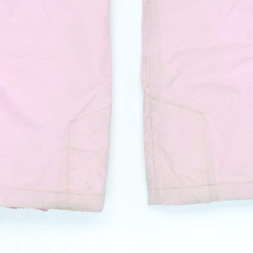 Trespass Girls Pink Snow Pants 9-10 Years Waterproof Windproof TP50