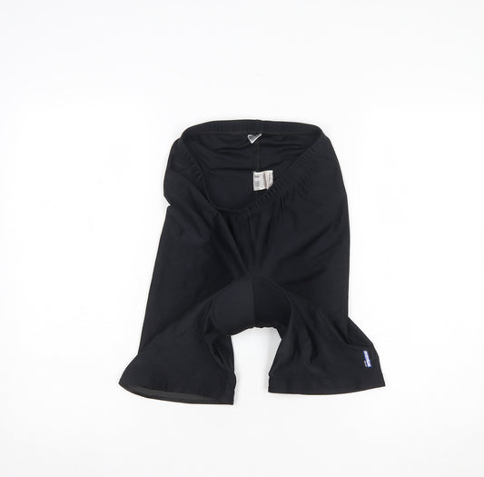 Decathlon Creation Men's Black Cycling Compression Shorts L