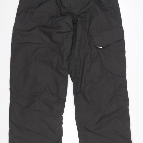 Wedze Men's Black XL Snow Pants Waterproof Ski Trousers