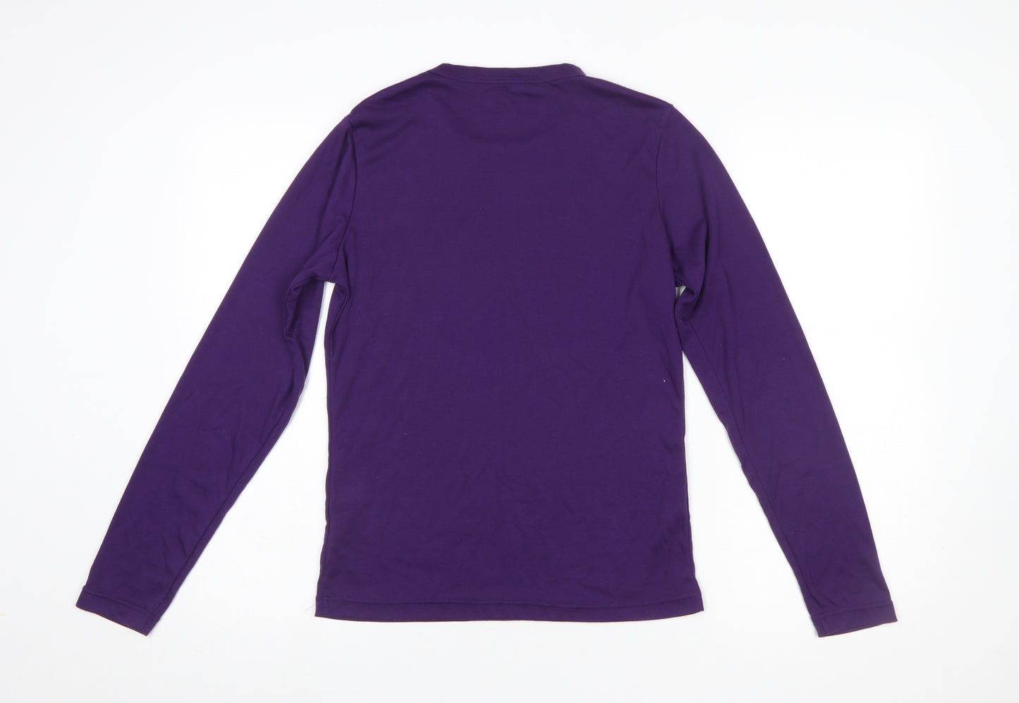 Peter Storm Womens Purple Long Sleeve Basic T-Shirt Size 16