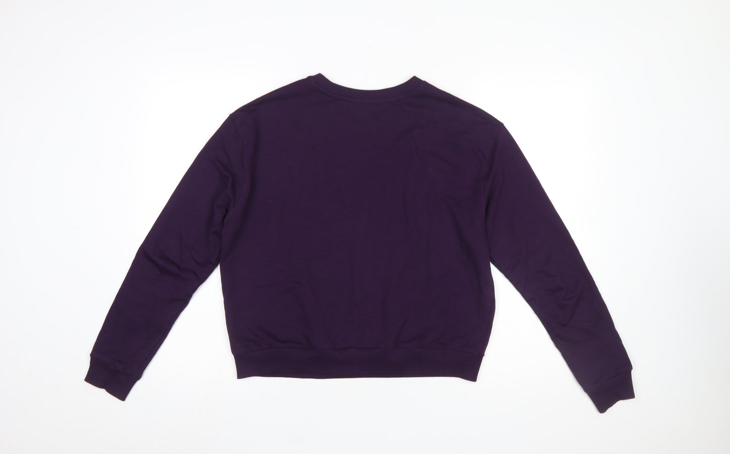 Max Women's Purple Graphic Pullover Sweatshirt Size 14