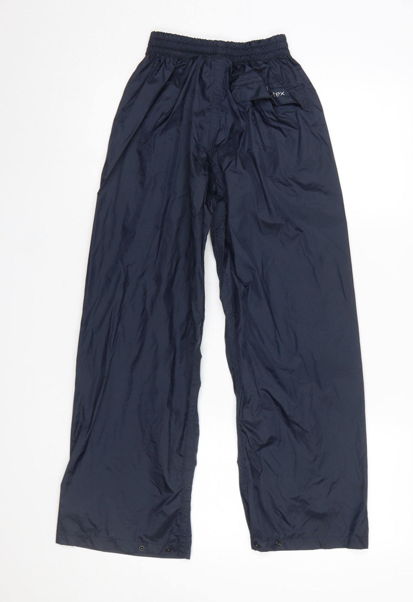 Trespass Boys Blue 9-10 Years Waterproof Windproof Rain Trousers