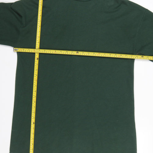 ASOS Women Green Roll Neck Long Sleeve Jersey Pullover Jumper UK 10