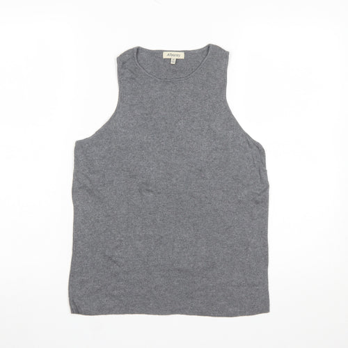 Albaray Women's Grey Knit Sleeveless Tank Top Size 16