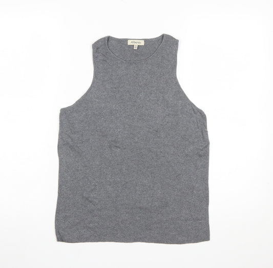 Albaray Women's Grey Knit Sleeveless Tank Top Size 16
