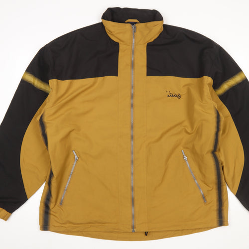 Karakal Men's Brown XL Windbreaker Softshell Jacket