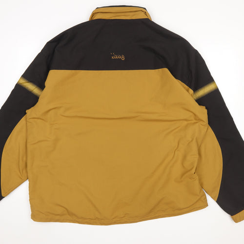 Karakal Men's Brown XL Windbreaker Softshell Jacket