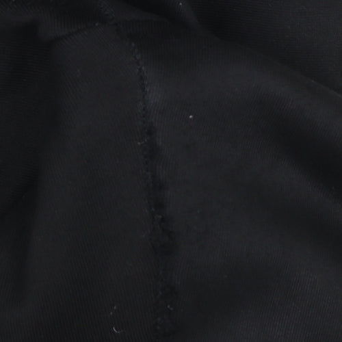 Adidas Womens Black Jogger Trousers Size L Polyester Sportswear