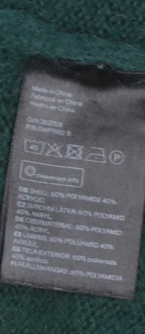 H&M Women's Green XS Crew Neck Long Sleeve Pullover Jumper