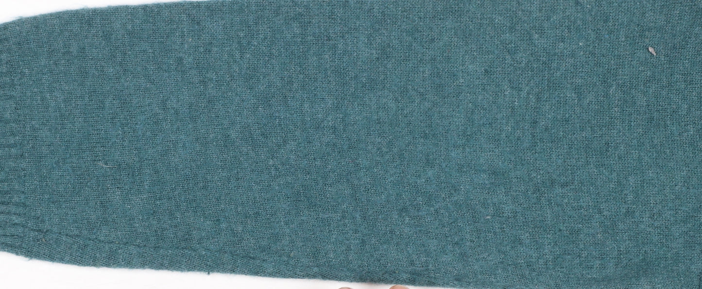 Monsoon Women’s Green Cowl Neck Wool Blend Long Sleeve Jumper Size S