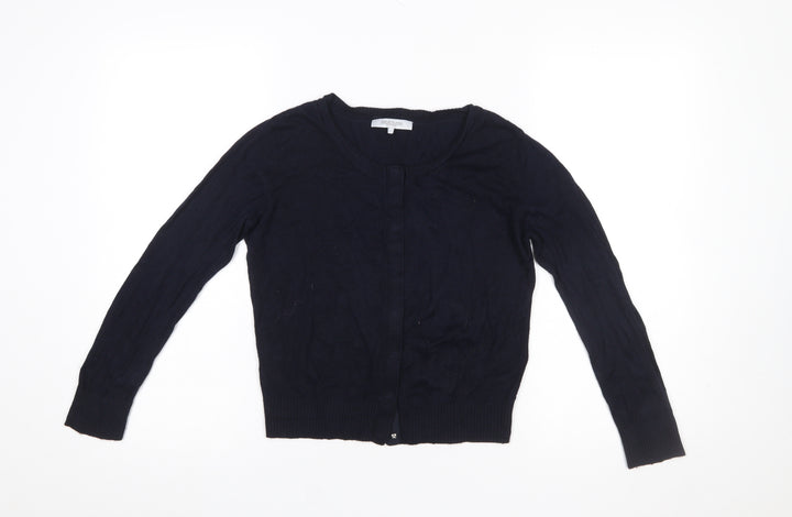 Great Plains Women's Black Knit Cotton Cardigan S