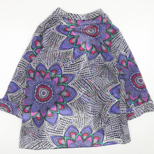 Marks and Spencer Per Una Women's Multicoloured Floral Tunic Blouse Size 12