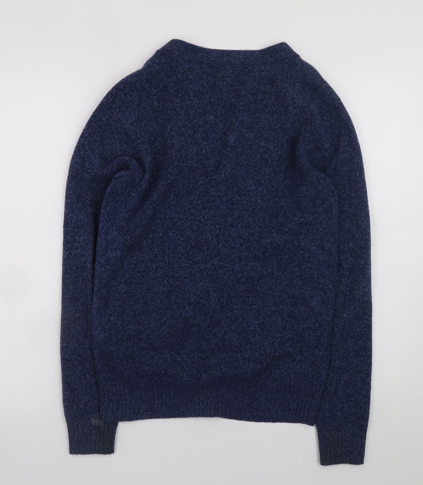 Uniqlo Women’s Blue Wool V-Neck Cardigan XS Knit