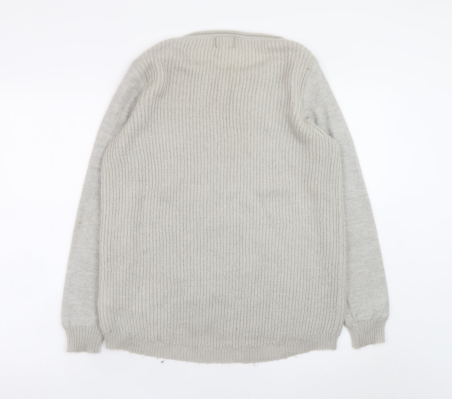 Mint Velvet Women’s Grey Sequin Knit Jumper Size 12