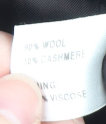 Jigsaw Women's Brown Wool Cashmere Long Overcoat Size 14