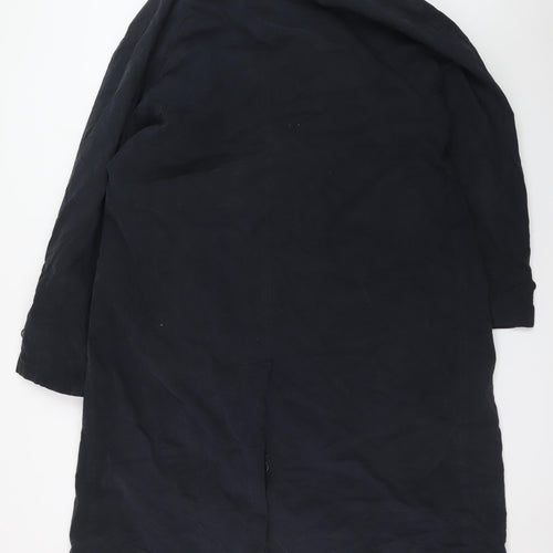 Marks and Spencer Men's Navy XL Classic Long Overcoat