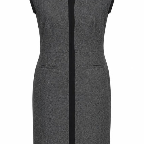 Tu Women’s Grey Sheath Knee Length Dress Size 14 Workwear