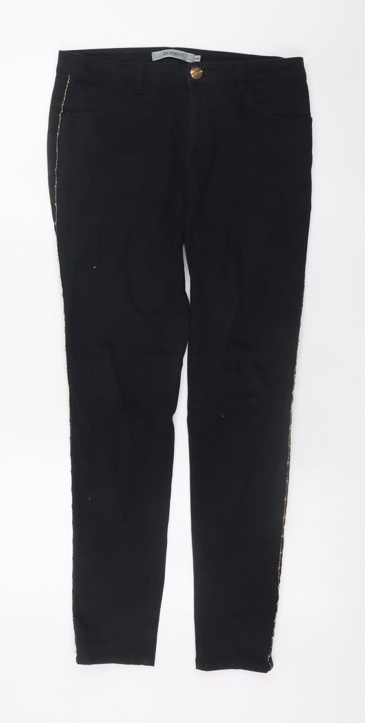 Basement Women's Black Skinny Jeans Size 8 Stretch Denim