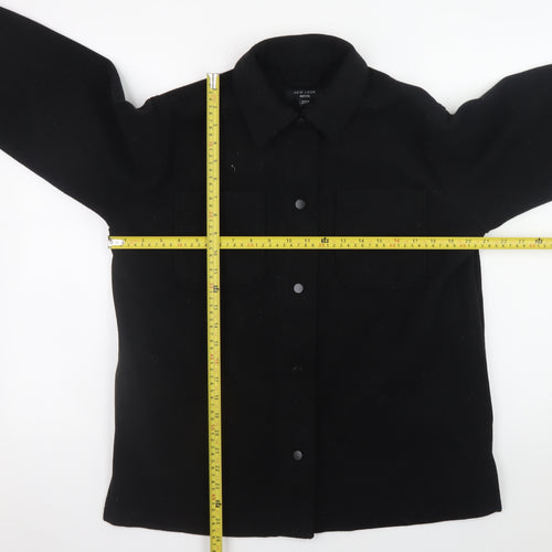 New Look Petite Women's Black Basic Jacket Size 8-10 Regular Fit