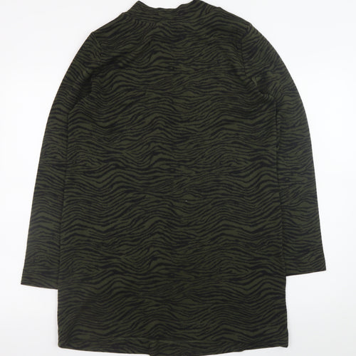 Marks and Spencer Women’s Green Animal Print Shift Dress Size 14
