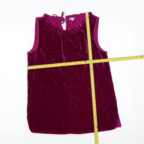 Jigsaw Women’s Purple Velvet Camisole Tank Top Size S