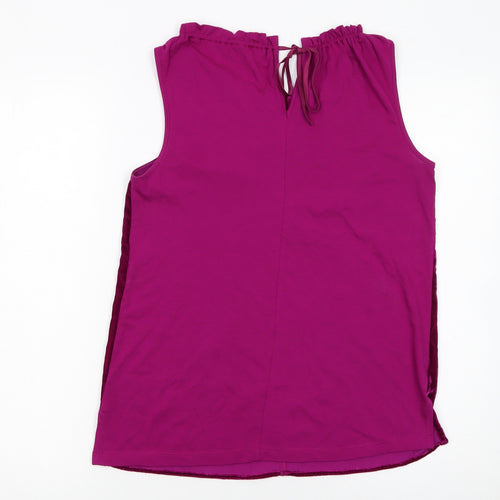Jigsaw Women’s Purple Velvet Camisole Tank Top Size S