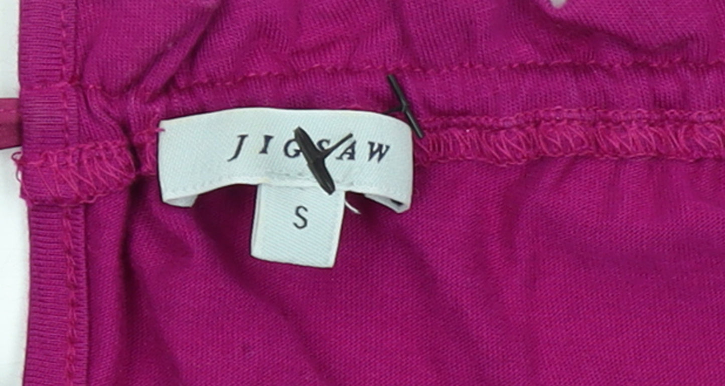 Jigsaw Women’s Purple Velvet Camisole Tank Top Size S