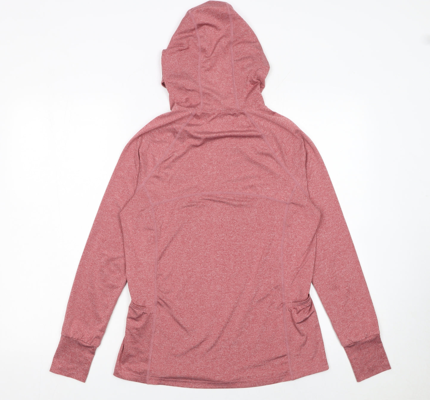 Sykooria Women's Pink Full Zip Hooded Sweatshirt Size M