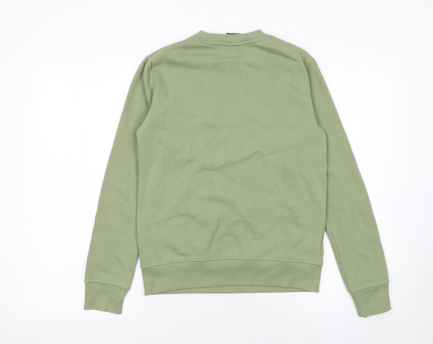 New Balance Womens Green XS Crew Neck Pullover Sweatshirt
