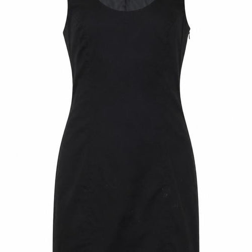 Dorothy Perkins Women's Black Sleeveless Sheath Work Dress Size 10