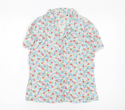 Cath Kidston Women’s Multicoloured Floral Cotton Button-Up Shirt XS