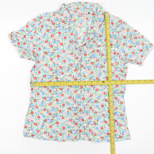 Cath Kidston Women’s Multicoloured Floral Cotton Button-Up Shirt XS