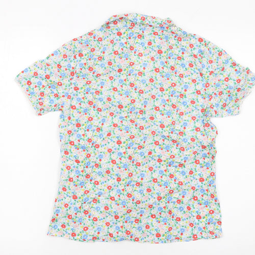 Cath Kidston Women’s Multicoloured Floral Cotton Button-Up Shirt XS