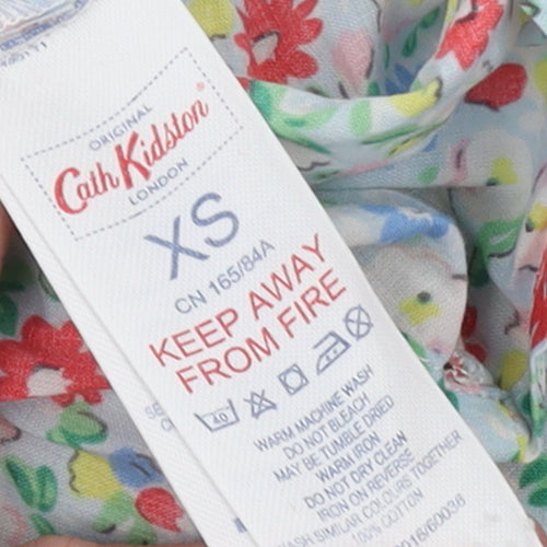 Cath Kidston Women’s Multicoloured Floral Cotton Button-Up Shirt XS