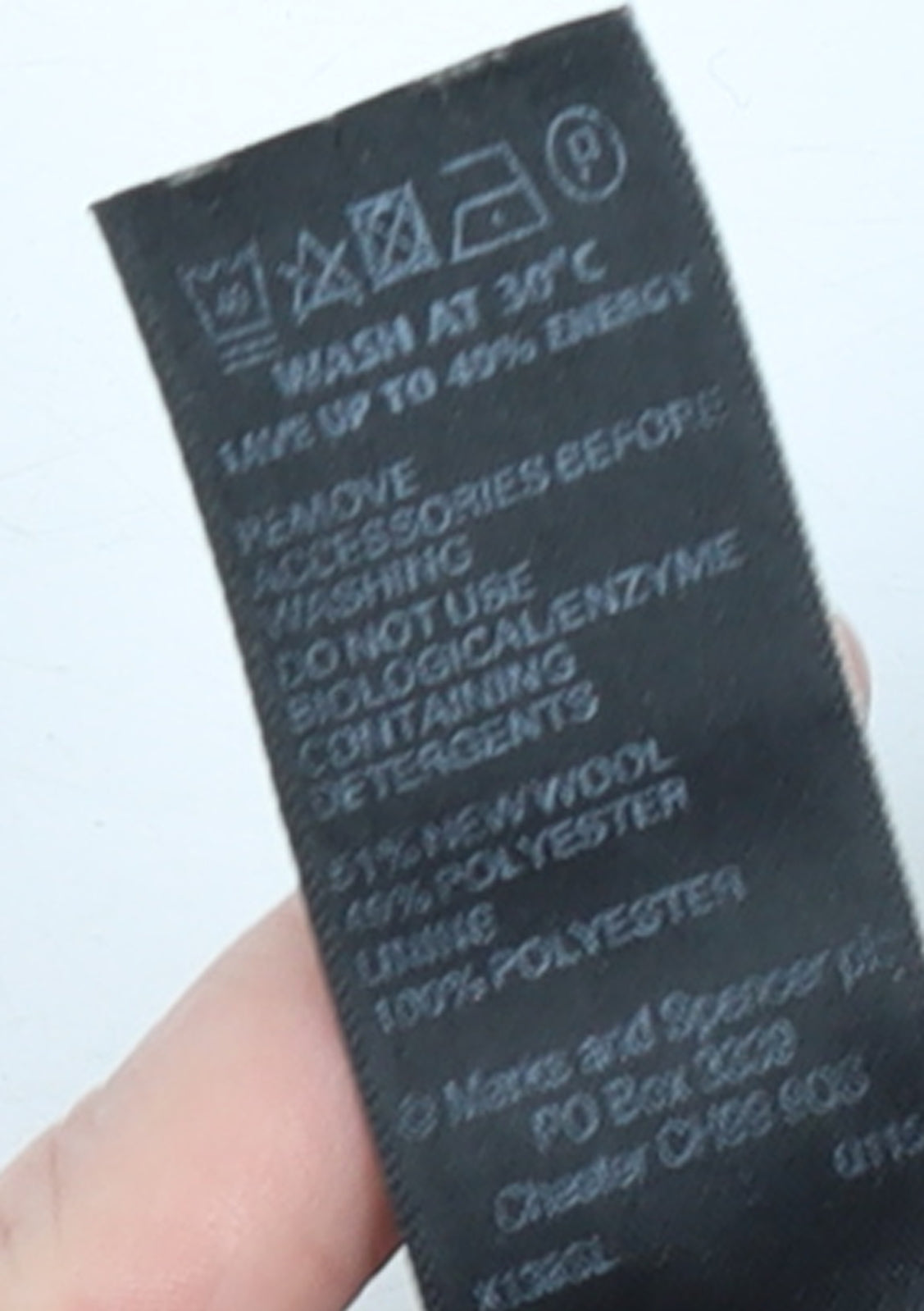 Marks and Spencer Womens Brown Wool Blend A-Line Skirt Size 14