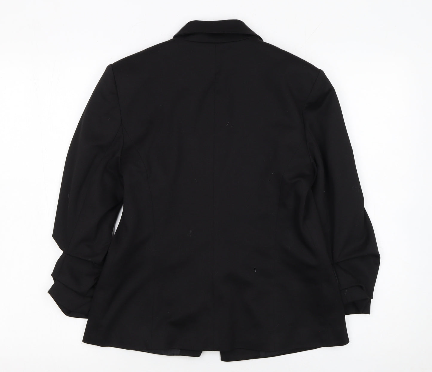 Miss Selfridge Women Black Size 10 Classic Blazer Jacket