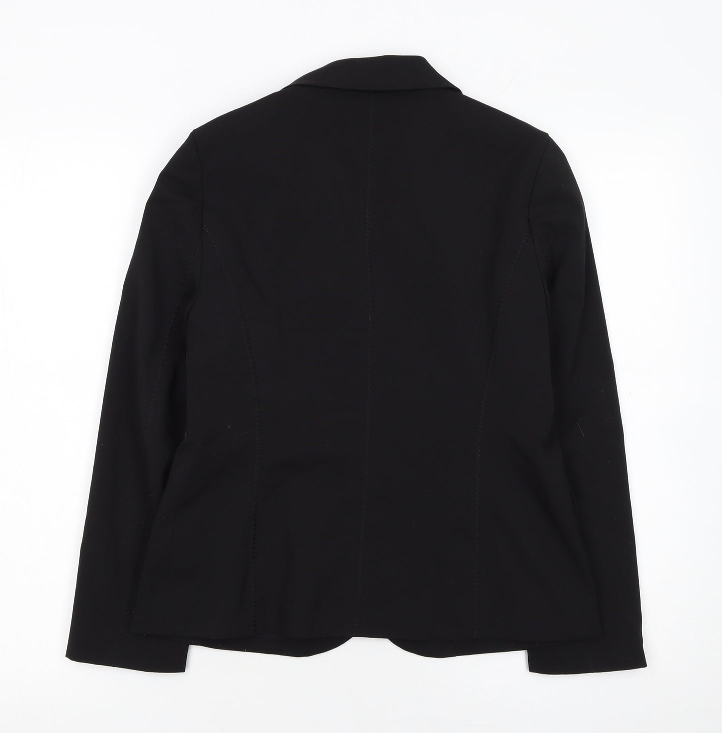 Covington Women Black Petite 4P Stretch Blazer Jacket