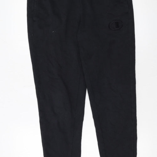 Champion Elite Men's Black Small Jogger Sweatpants 60% Cotton 40% Polyester