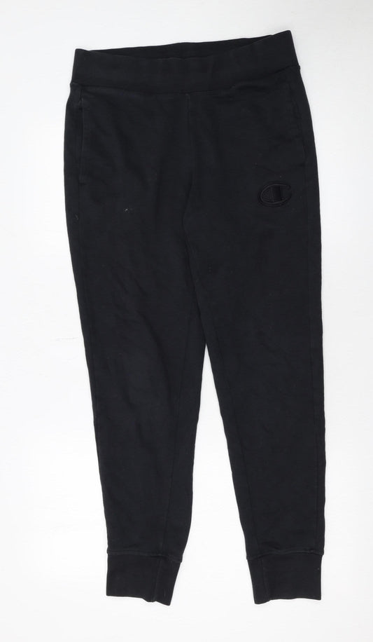 Champion Elite Men's Black Small Jogger Sweatpants 60% Cotton 40% Polyester