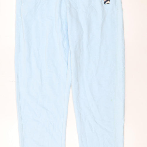 FILA Men's Blue Regular Fit Jogger Sweatpants Size S