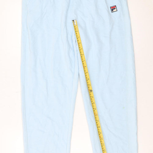 FILA Men's Blue Regular Fit Jogger Sweatpants Size S