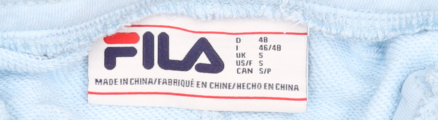 FILA Men's Blue Regular Fit Jogger Sweatpants Size S