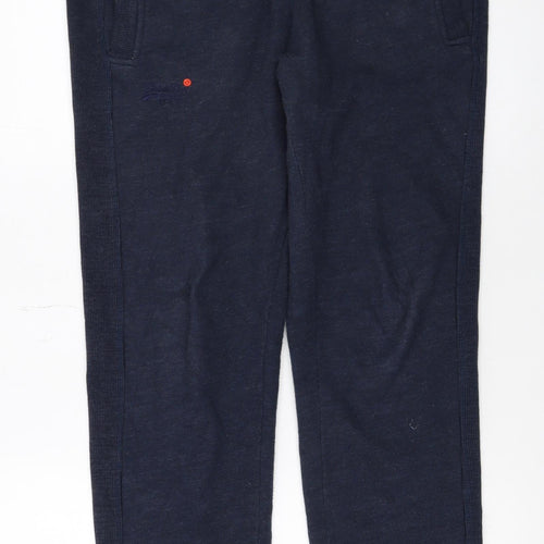 Superdry Men's Blue Slim Fit Joggers Size S